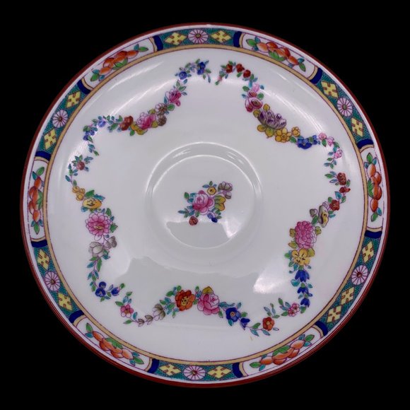 Mintons England Fine China Saucers Set of 5 - Picture 5 of 5